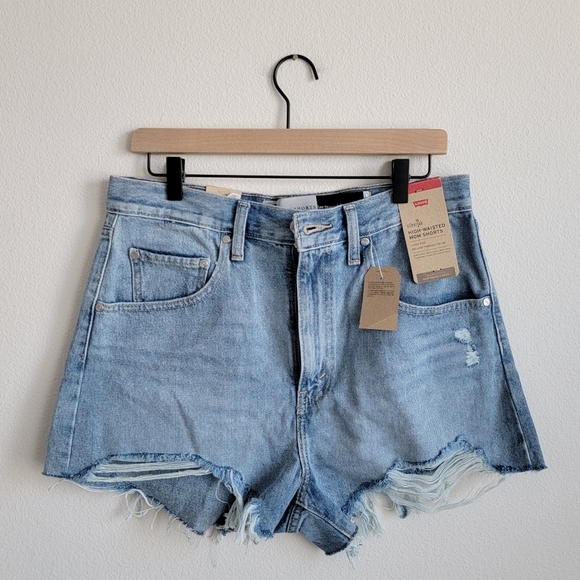 Levi's Pants - Levi's Silvertab High Waisted Mom Shorts